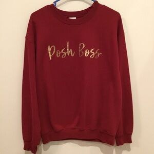 Gildan “Posh Boss” Crewneck Sweatshirt